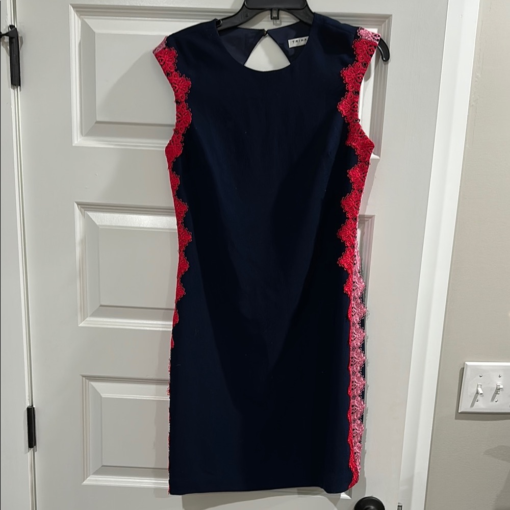 Navy Trina Turk dress